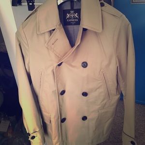 Express Rain Peacoat